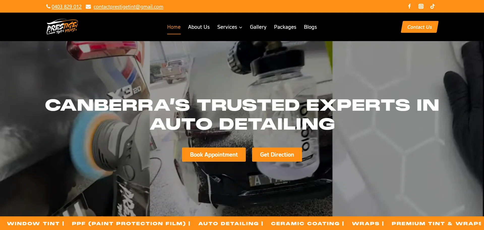 Prestige Tint & Wraps